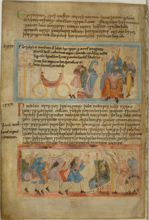 512px hexateuch cotton ms claudius b iv f 60v
