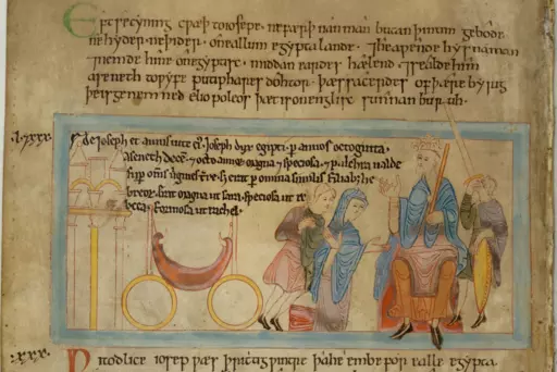 Image from an illustrated manuscript